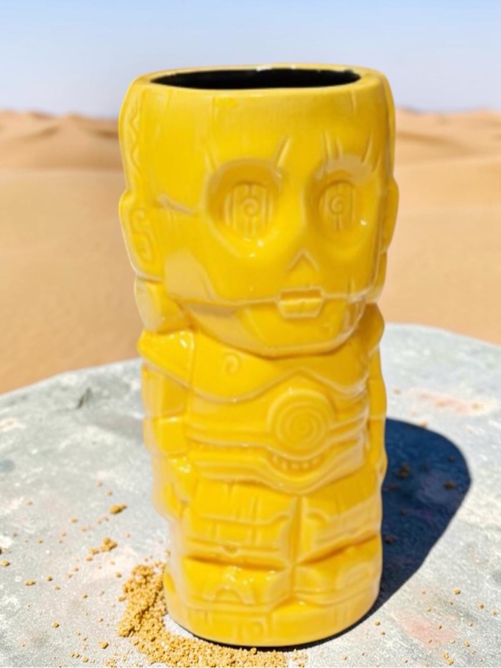 Geeki Tikis  Star Wars C-3PO Mug Crafted Ceramic Holds 14 Ounces